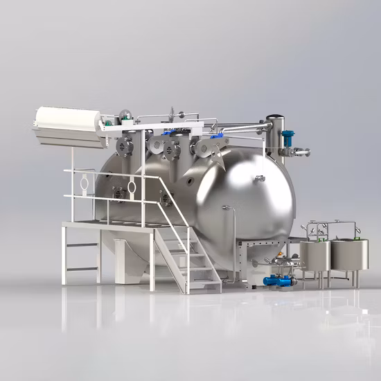 Textile High Temperature Overflow Dyeing Machine